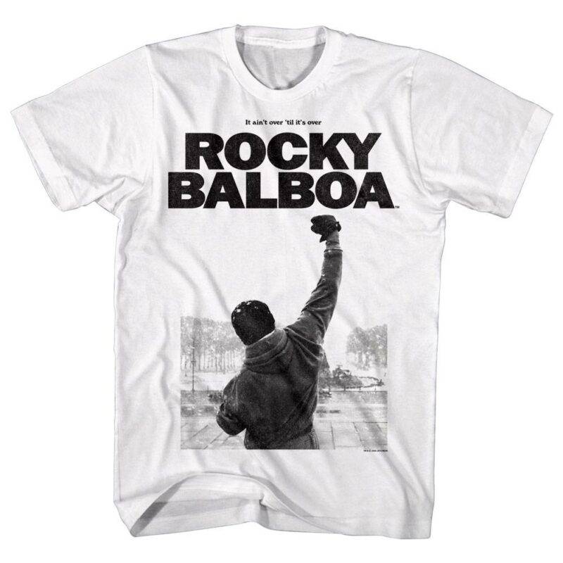 Rocky Balboa Punching Sky Men’s T Shirt