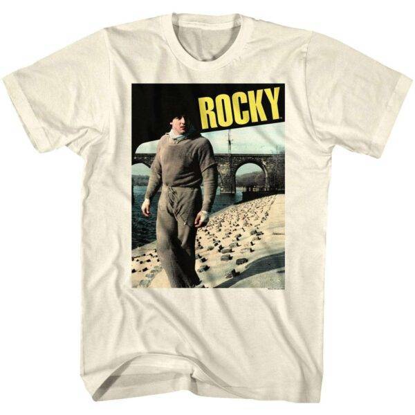 Rocky Under Bridge Men’s T Shirt