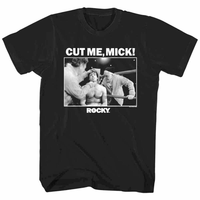 Rocky Cut Me Mick Men’s T Shirt