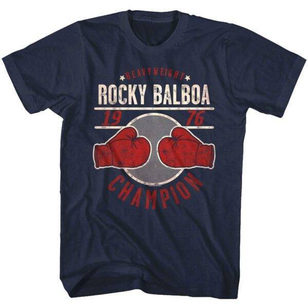 Rocky Balboa Boxing Heavyweight Champion 1976 Men’s T Shirt