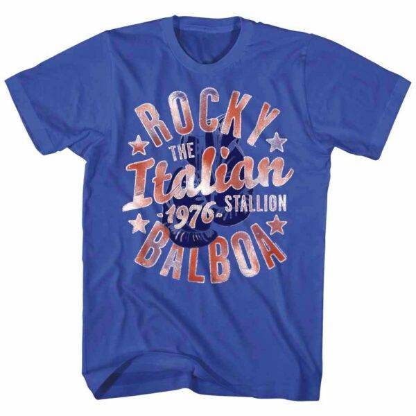 Rocky Italian Stallion Boxing Gloves 1976 Men’s T Shirt