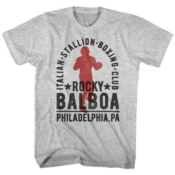 Rocky Balboa Italian Stallion Boxing Club Men’s T Shirt