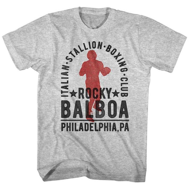 Rocky Balboa Italian Stallion Boxing Club Men’s T Shirt