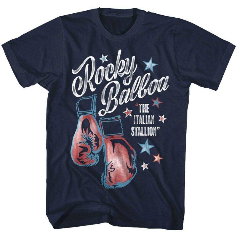 Rocky Balboa Boxing Gloves Men’s T Shirt