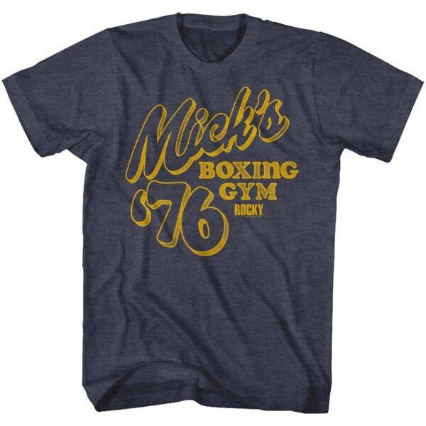 Rocky Mick's Boxing Gym 1976 T-Shirt
