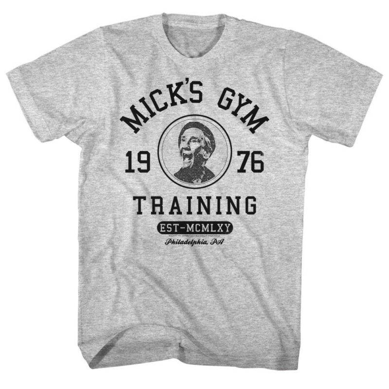 Rocky Mick's Gym Training 1976 T-Shirt