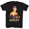 Rocky Sunset Over Philly Men’s T Shirt