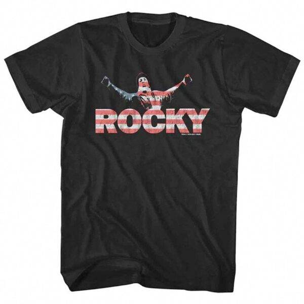 Rocky Star Spangled Victory Men’s T Shirt