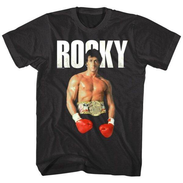 Rocky Championship Belt Men’s T Shirt