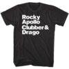 Rocky Boxing Opponents Men’s T Shirt