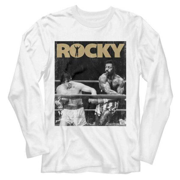 Rocky Fights Apollo Creed Long Sleeve T Shirt