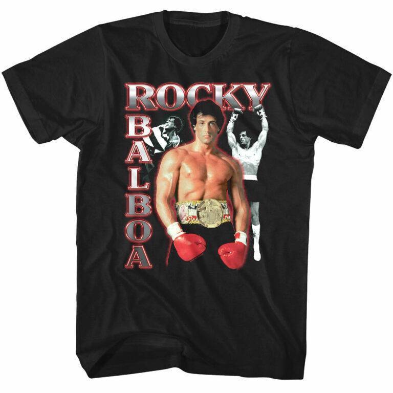 Rocky Glory Montage Men’s T Shirt