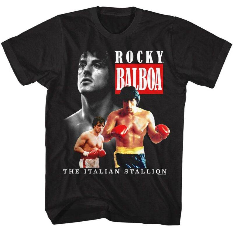 Rocky Balboa Triple Threat Men’s T Shirt