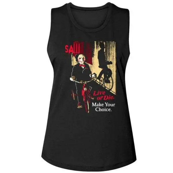 SAW Jigsaw on Bicycle Women’s Tank