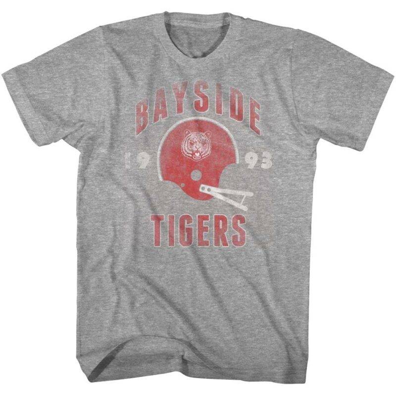 Saved By The Bell Bayside Football Helmet T-Shirt