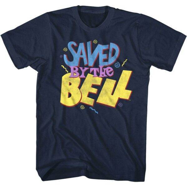 Saved by The Bell Faded Logo T-Shirt