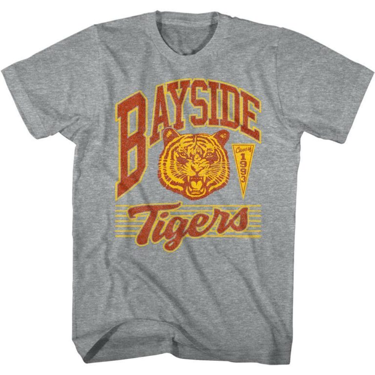 Saved by the Bell Bayside Tigers Class of 1993 T-Shirt