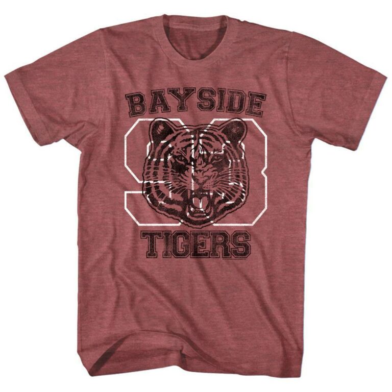 Saved by the Bell Bayside Tigers 93 Men’s T Shirt