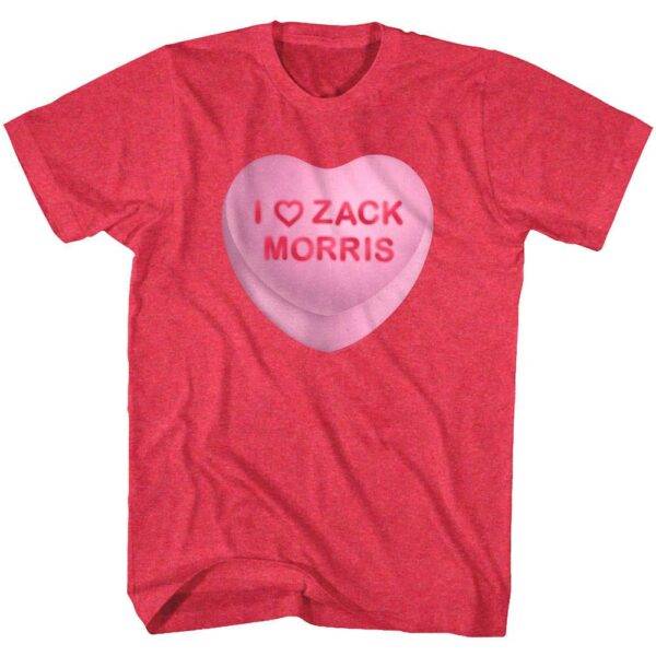 Saved by the Bell I Love Zack Morris T-Shirt