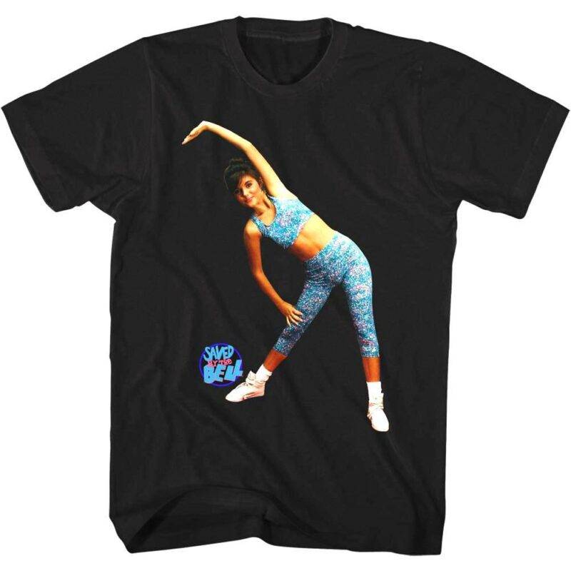 Saved by the Bell Kelly Kapowski Aerobics Queen Men’s T Shirt