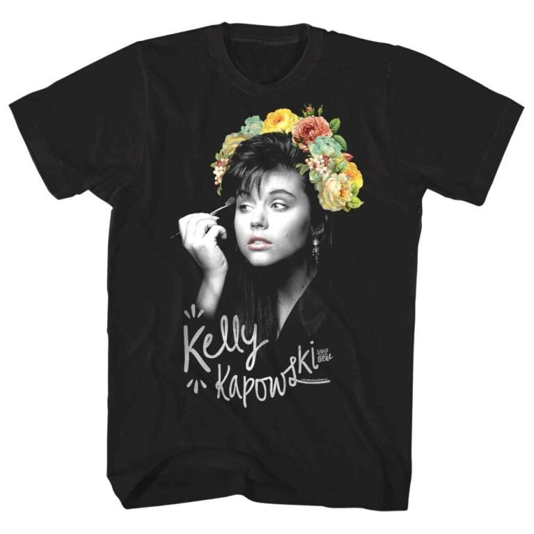 Saved by the Bell Kelly Kapowski Flower Crown Men’s T Shirt