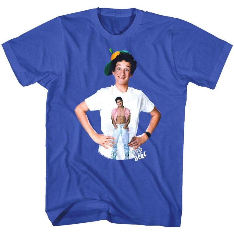 Saved By The Bell Screech Loves AC Slater T-Shirt