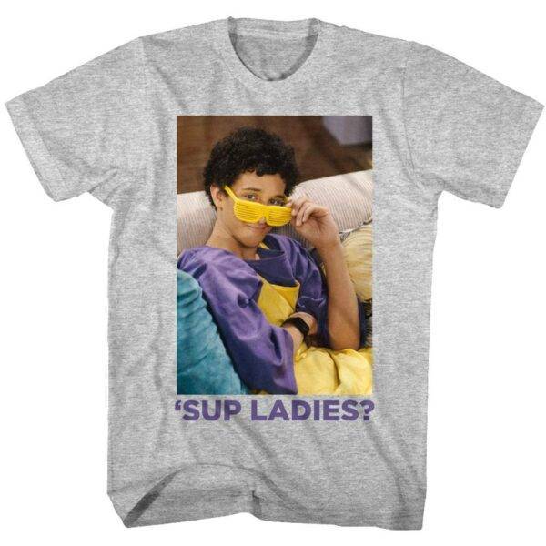 Saved by the Bell Screech Sup Ladies Men’s T Shirt