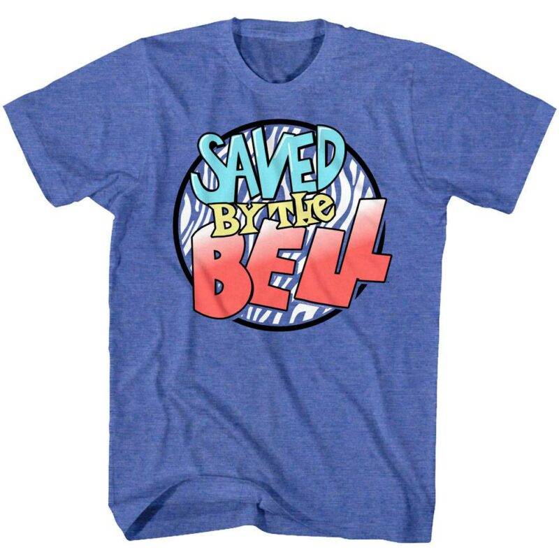 Saved by the Bell Zebra Logo Men’s T Shirt