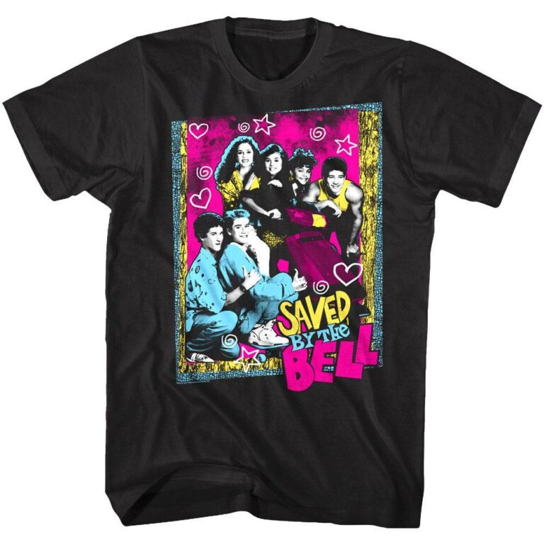 Saved by the Bell Retro Class Photo Men’s T Shirt