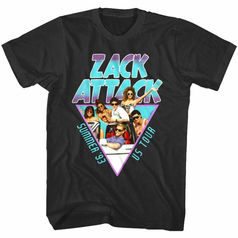 Saved by the Bell Zack Attack Summer 93 Men’s T Shirt