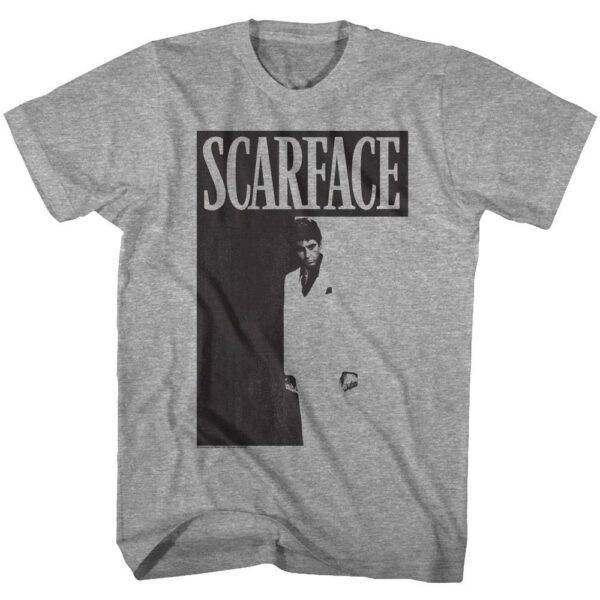 Scarface Movie Poster Men’s Gray T Shirt