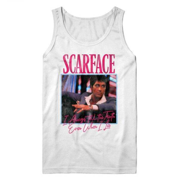 Scarface Tell Truth When I Lie Men’s Tank