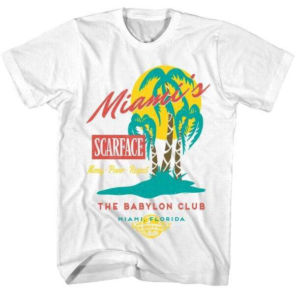 Scarface Miami’s Babylon Club Men’s T Shirt