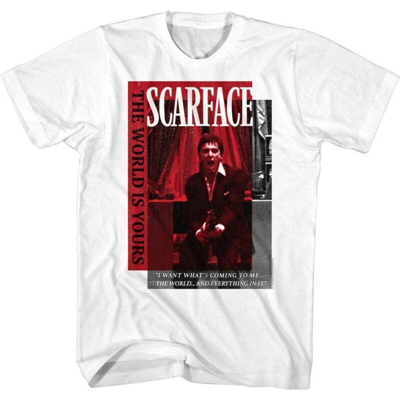 Scarface What’s Coming To Me Men’s T Shirt