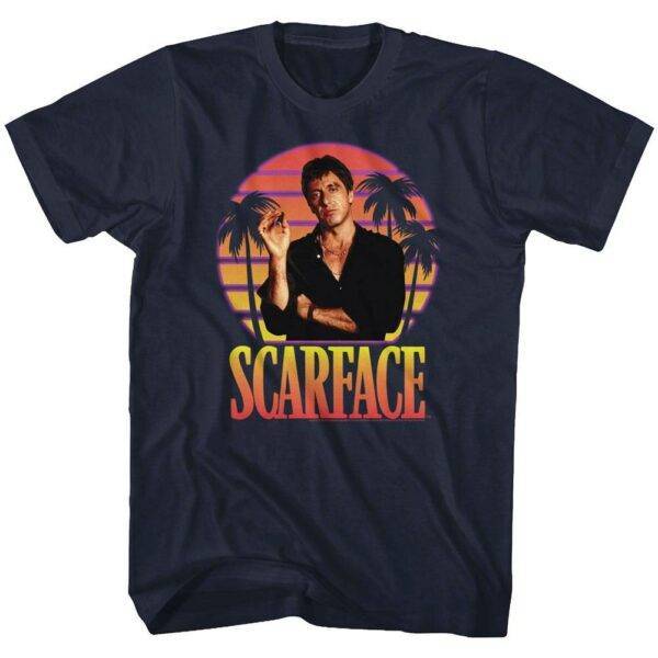 Scarface Miami Sunset Men’s T Shirt