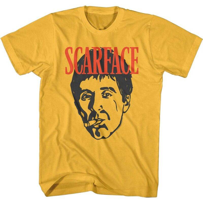 Scarface Tony Montana Cigar Face Men’s T Shirt