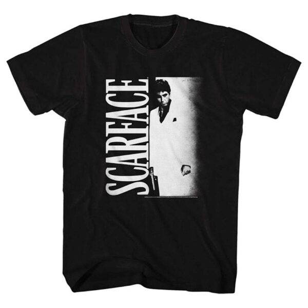 Scarface BW Movie Poster Men’s T Shirt