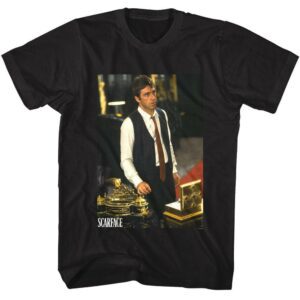 Scarface Gold Desk Accessories Men’s T Shirt