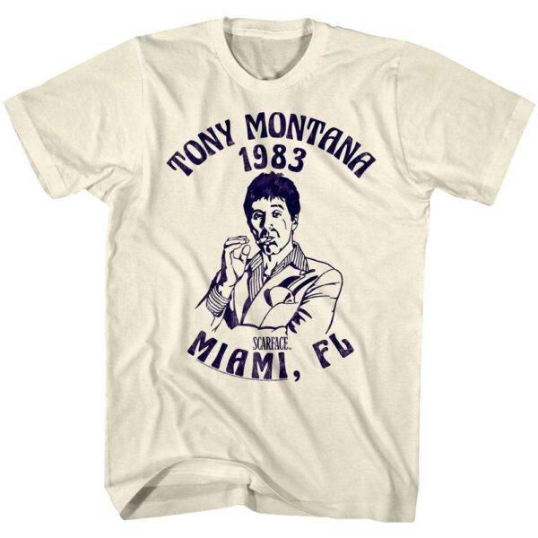 Scarface Miami 1983 Cigar Men’s T Shirt