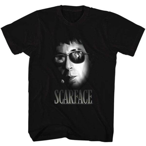 Scarface Aviator Sunglasses Men’s T Shirt