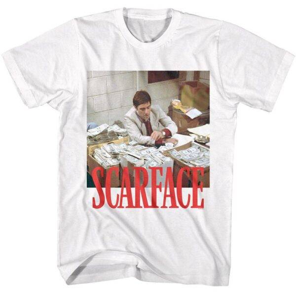 Scarface Tony’s Stacks of Cash Men’s T Shirt