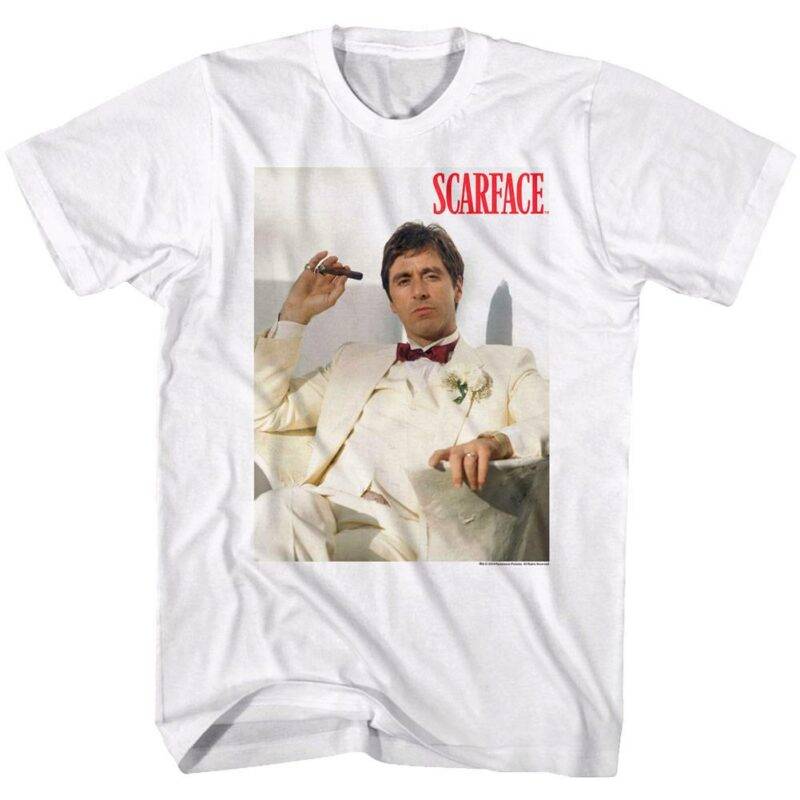 Scarface White Tux Men’s T Shirt