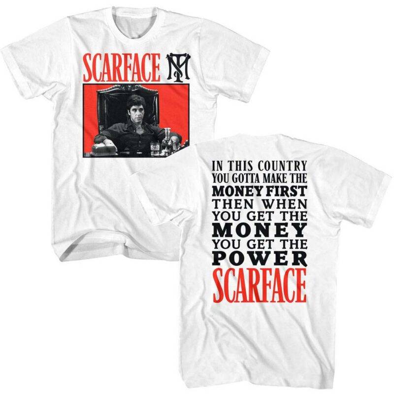 Scarface Power Moves Men’s T Shirt