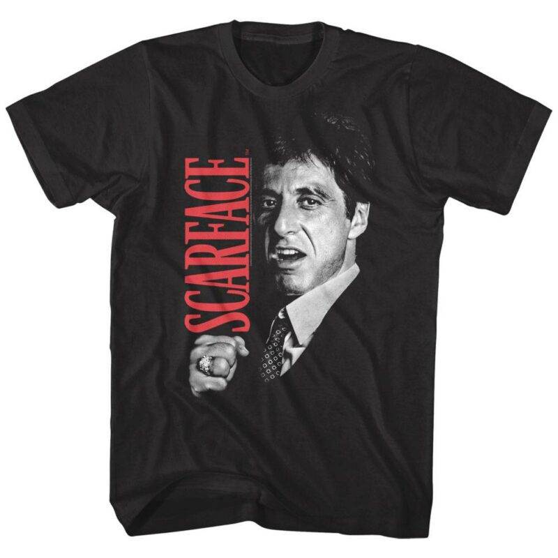 Scarface Tony Montana Close-up Men’s T Shirt