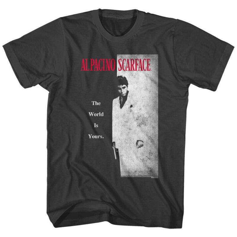 Scarface World is Yours Movie Poster Men’s T Shirt