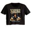 Scarface Tony Montana at Desk Women’s Crop Top