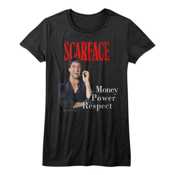 Scarface Money Power Respect Women’s T Shirt