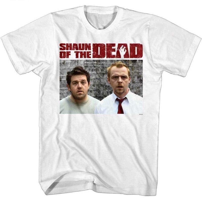 Shaun of the Dead Shocked Expressions Men’s T Shirt