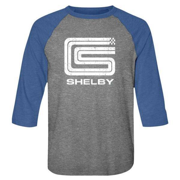 Carroll Shelby Racing Logo Men’s Raglan Shirt