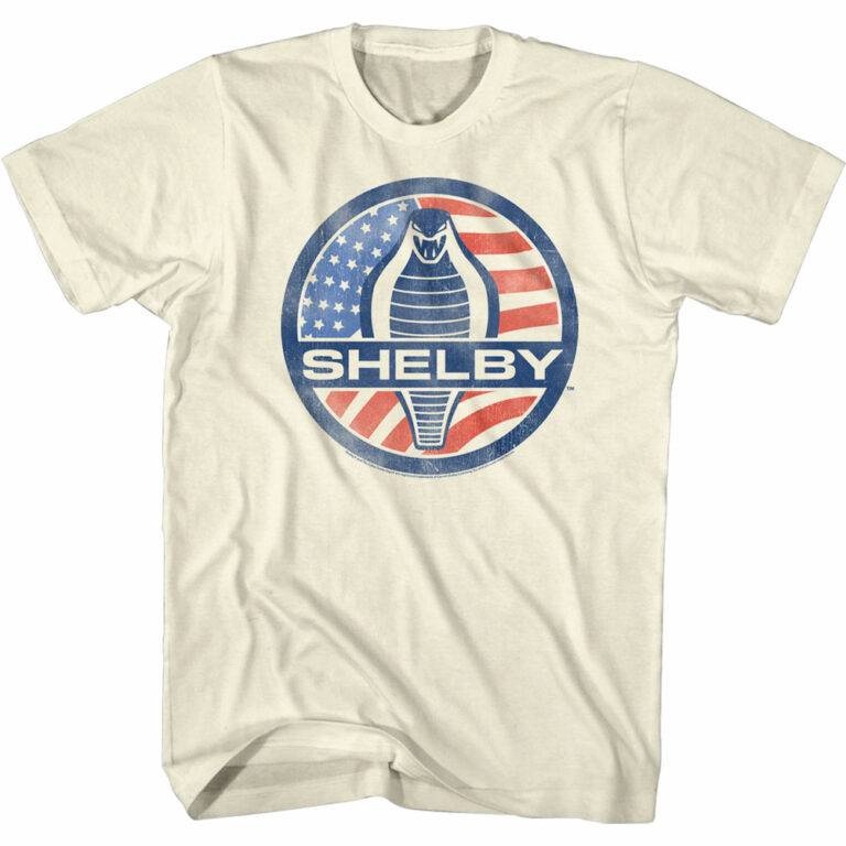 Shelby Cobra Star Spangled Men’s T Shirt